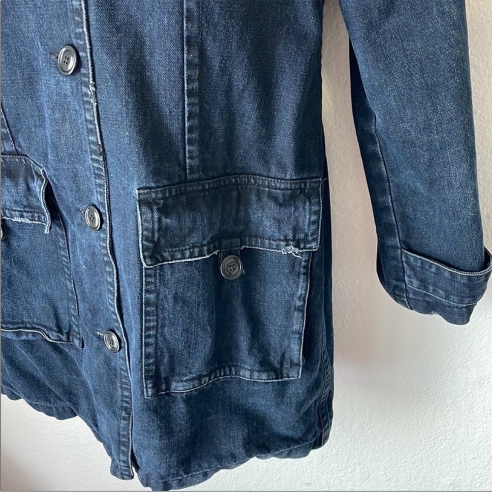 Habitual Denim Trench Jacket - Picture 5 of 8